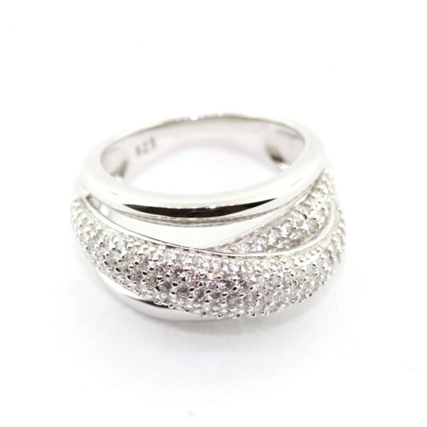 Zirconia Silver Ring