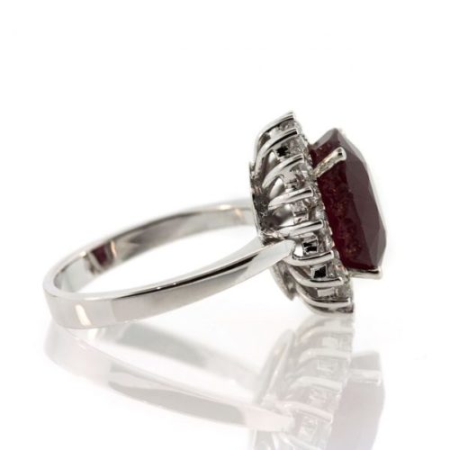 Ruby Gold Ring - Le Vount Jewelry
